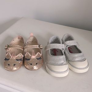 Baby Girls Sparkle Shoes - See Kai Run & Baby Gap